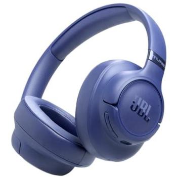 Auriculares Inalámbricos JBL Tune 780NC Bluetooth con Cancelación de Ruido Adaptativa, Diadema Circumaurales, Autonomía de 76 h, Color Azul