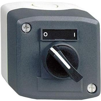 Schneider Electric Harmony XALD134 Control Device Combination, IP66, Selector Switch with Enclosure, Dark Grey and Light Grey, 1 x 90° Turn, 1NO
