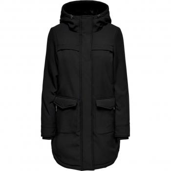 Chaqueta Parka Only Maastricht Negro Mujer
