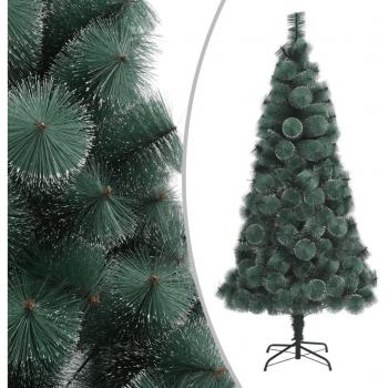 Árbol de Navidad artificial con soporte verde PET 180 cm