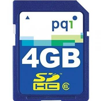 PQI SDHC Class 6 4GB SDHC memoria flash - Tarjeta de memoria