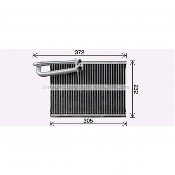 Evaporador de aire acondicionado Highway Automotive AVA COOLING VLV101, Evaporador de aire acondicionado PRASCO VLV101