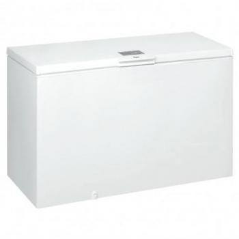 Congelador Horizontal Whirlpool WHE 4602, 437 L, Clase E, Blanco, Tecnología Sesto Senso