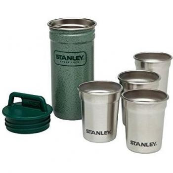 Stanley Trinkbecher Adventure Packable Shot Glasses Set - Frasco, Color Verde, Talla Standard