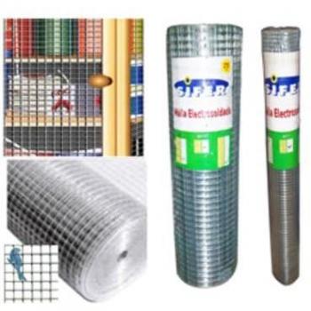 Malla Electrosoldada Sifer 6x6x0.8 - Rollo de 25 metros (0.60 m de ancho)