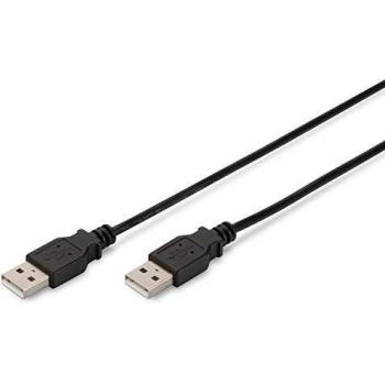 USB 2.0 Connection Cable, Type A M/M, 1.8m, 10er Set, bl