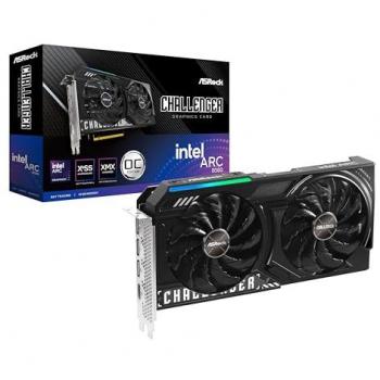 Tarjeta Gráfica ASRock Intel Arc B580 Challenger OC 12GB GDDR6 Doble Ventilador - HDMI/3xDP