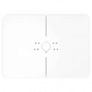 Placa Base Grande Blanca para Soporte de Tablet BrandMe - Compatible con Pantallas de 21 a 32