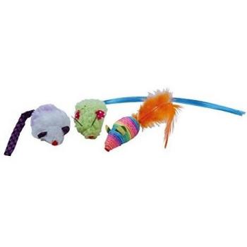 Gloria Rainbow Toy Mouse para Gatos