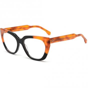 Rojasele LA RIOJA 02 Armazones para Mujer Negros, Lentes Recetadas Para Mujer Negros, Gafas Recetadas para Mujer Negras