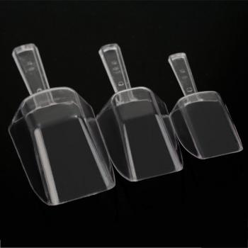 3X Transparente Plástica Cuchara para Caramelo Helado Bar Bufé Boda Fiesta