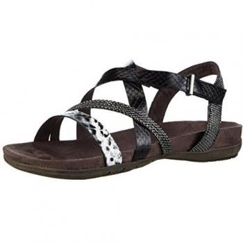 Tamaris 28400, Sandalias Abiertas. Niñas, Negro Black Comb 098, 35.5 EU