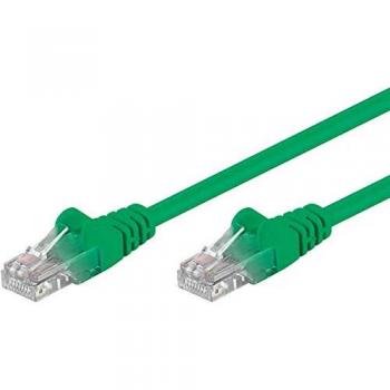 Cable de Red Cat6 U/UTP 0.25m Verde PVC - Alta Velocidad