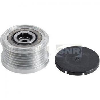 Polea de alternador SNR GA759.02, tipo: rueda libre de alternador, características: alta calidad, diseño preciso, durabilidad mejorada, compatible con múltiples modelos de vehículos
