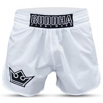 Retro Old School Thai Boxing Shorts by Buddha Fight Wear