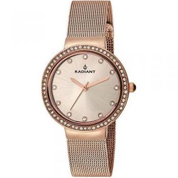 Reloj Analógico de Cuarzo para Mujer Radiant Northway RA401209 con Correa de Acero Inoxidable Rosa