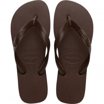 Chanclas de baño unisex Top Senses Dark Brown