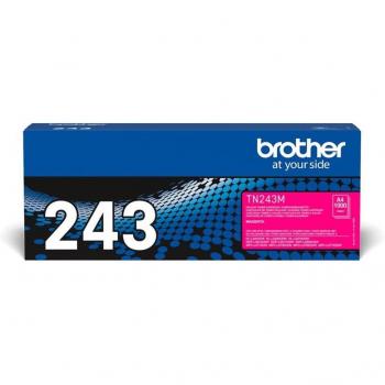 Tóner Brother TN243M Magenta 1000 Páginas para impresoras DCPL3550CDW, HLL3210CW, HL3270CDW y MFCL3750CDW