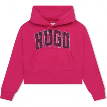 Hugo Sudadera de niña con capucha y bolsillo canguro G00211