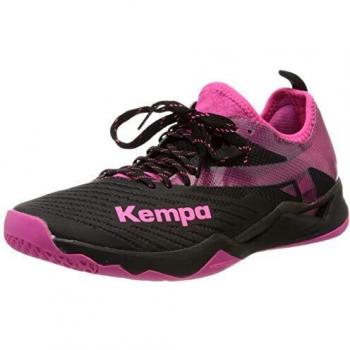 Kempa Wing Lite 2.0 Women, Zapatillas De Balonmano para Mujer, Multicolor Schwarz Pink 02, 36 EU