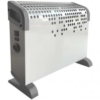 Termoconvector Eléctrico Ardes 4C03, Potencia 2000W, con Termostato y Ventilador, Color Blanco