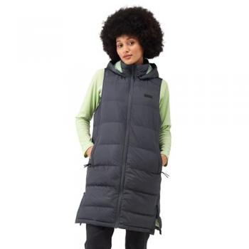 Regatta Women's Long Padded Hooded Gilet - Ganella - Grey