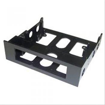 CoolBox OEM-AB5235M - Adaptador bahía 5.25 a 3.5 Externa, Negro