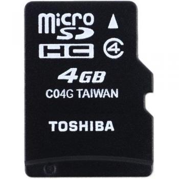 Toshiba SD-C04GJ(BL5 - Tarjeta de memoria flash micro SDHC de 4 GB