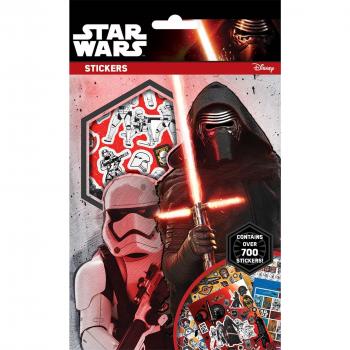 Star Wars La Guerra de Las Galaxias 700 Piezas Pegatinas, Multi-Color