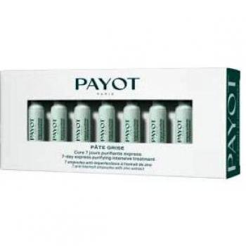 Payot Pâte Grise Cure 7 Jours Purifiante Express - 7-day intensive treatment to soothe acne symptoms, 7x1.5 ml
