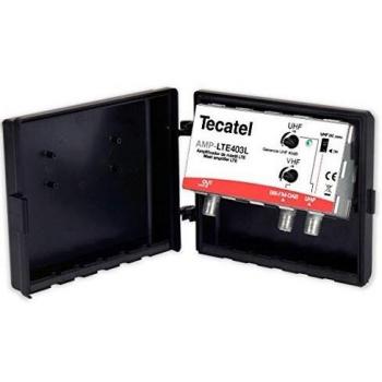 Amplificador de Mástil TDT 40dB LTE 5G 12-24V Tecatel