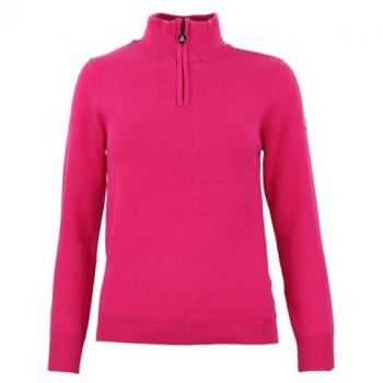 Peak Mountain Women's 1/2 Zip Turtleneck Sweater Acharlito