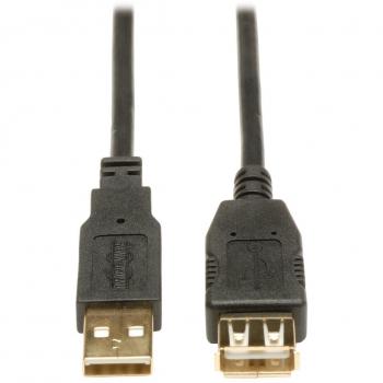 Tripp Lite U024003 Cable de Extensión USB 2.0 de Alta Velocidad A Macho a Hembra de 0.91 m (3 pies)