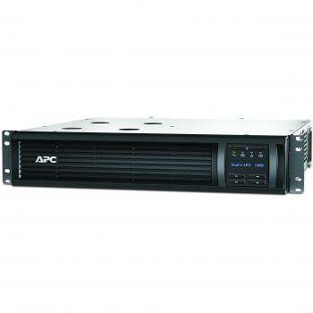 APC by Schneider Electric Smart-UPS 1000VA 2U Rack, SMT1000RMI2U -Sistema de alimentación ininterrumpida SAI, Color Negro