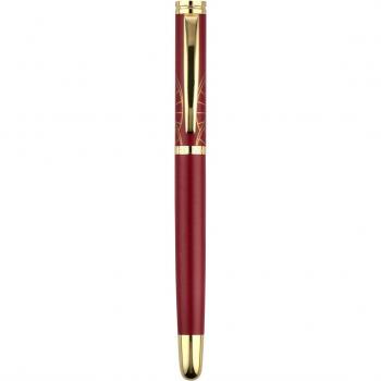 Pluma Belius Soiree Granate y Dorado en Elegante Caja de Diseño