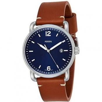 Fossil Reloj Analógico para Hombre de Cuarzo con Correa en Cuero FS5325