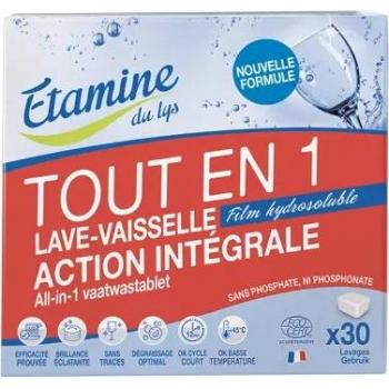 Pastillas lavavajillas todo en uno Etamine Du Lys 30 unidades