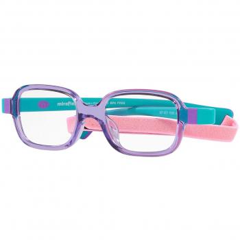 Miraflex MF4001 Kids K596 Kids' Eyeglasses Purple Size 44 - Blue Light Block Available