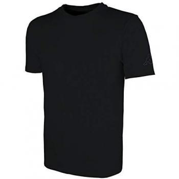 Kappa Rieti Classic Black T-Shirt 4XL