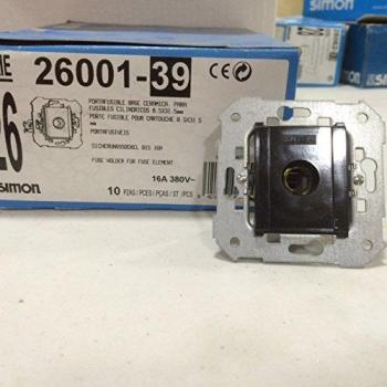 Simon 26001-39 - Portafusible