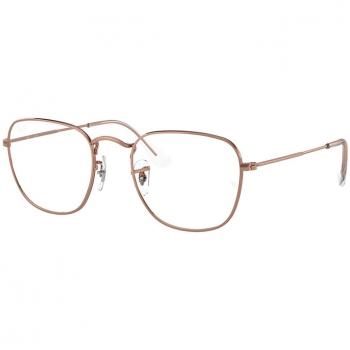 Ray-Ban Frank Gafas Graduadas RX 3857V 3094 Ajuste Asiático para Hombre Rose-Dorados