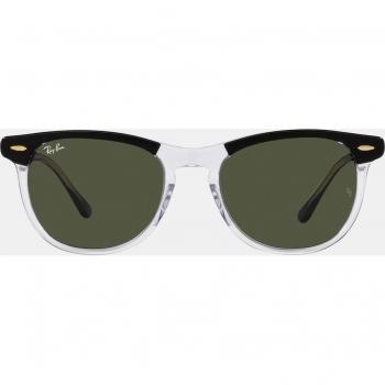 Ray-Ban RB2398 Eagle Eye Sunglasses, Color 129431, Unisex, Pillow Black, Size 56