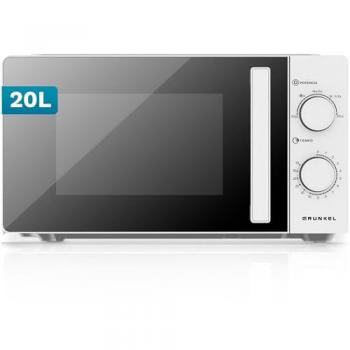 Microondas Grunkel MW-20EASY 700W Blanco 20L 5 Potencias y Temporizador