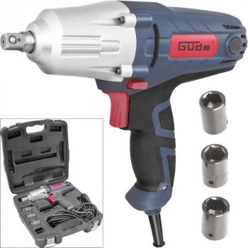 Atornilladora de percusión eléctrica GÜDE ESS 350 - 400W, 1/2, con accesorios y maletín