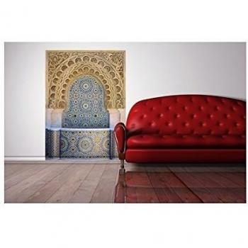 Stickers fuente oriental, L 100cm x H 140cm