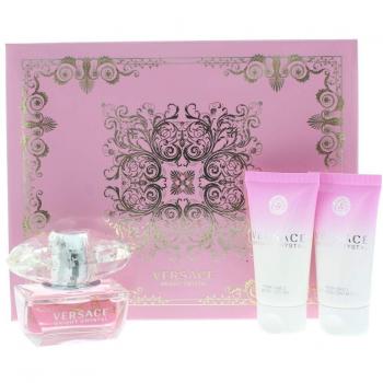 Versace Bright Crystal Eau De Toilette 50ml Gift Set For Her