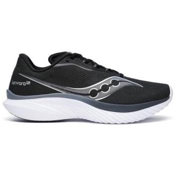 Saucony Kinvara 15 Men's Black and White Running Shoes - Size 44.5