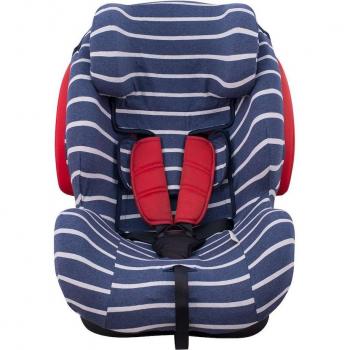 Funda para silla de coche JYOKO compatible con Be Cool, Thunder y Foppapedretti Jyoko Sailor Stripes