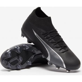 Botas de fútbol Puma Ultra Pro FG/AG Hombre, color negro, talla 43, diseñadas para césped artificial