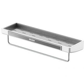 Estante de Ducha Joybos con Barra para Toalla - Organizador Elegante y Funcional 42x12x45cm